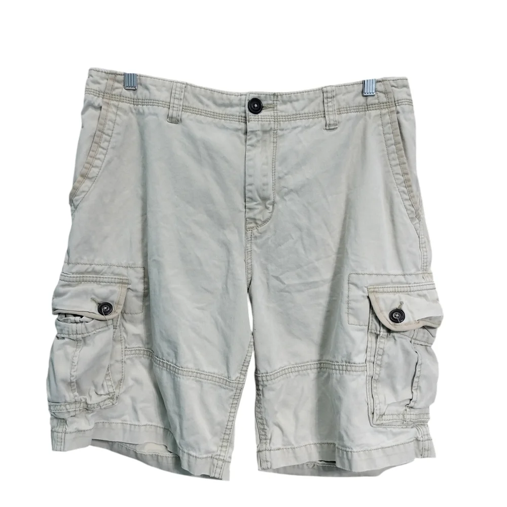 Aeropostale Men's Light Tan Cargo Shorts